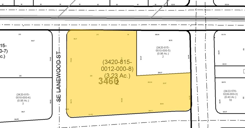 1720-1788 Port St. Lucie Blvd, Port Saint Lucie, FL for lease - Plat Map - Image 2 of 10