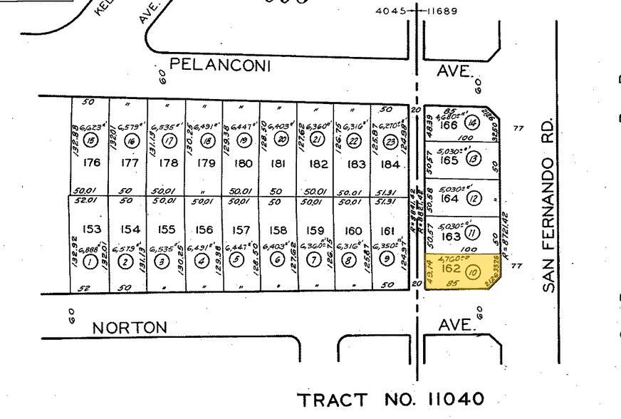 5940 San Fernando Rd, Glendale, CA for sale - Plat Map - Image 1 of 1