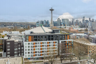 400 Queen Anne Ave N, Seattle, WA - aerial  map view