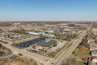 39475 Lewis Dr, Novi, MI - aerial  map view