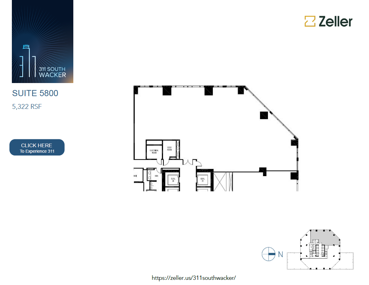 311 S Wacker Dr, Chicago, IL for lease Floor Plan- Image 1 of 1