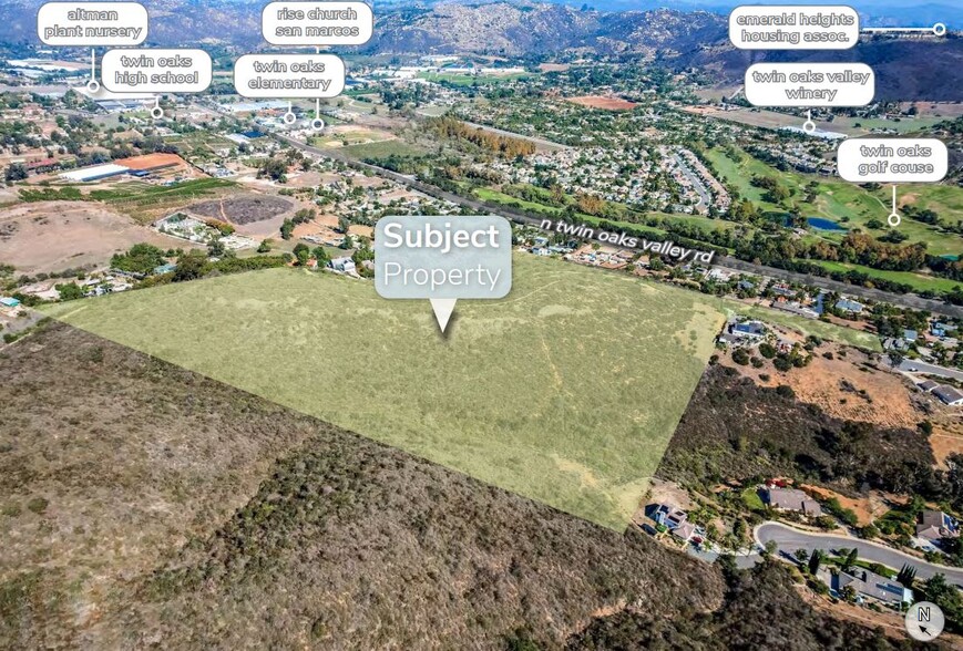 Via Las Brisas, San Marcos, CA for sale - Building Photo - Image 1 of 3