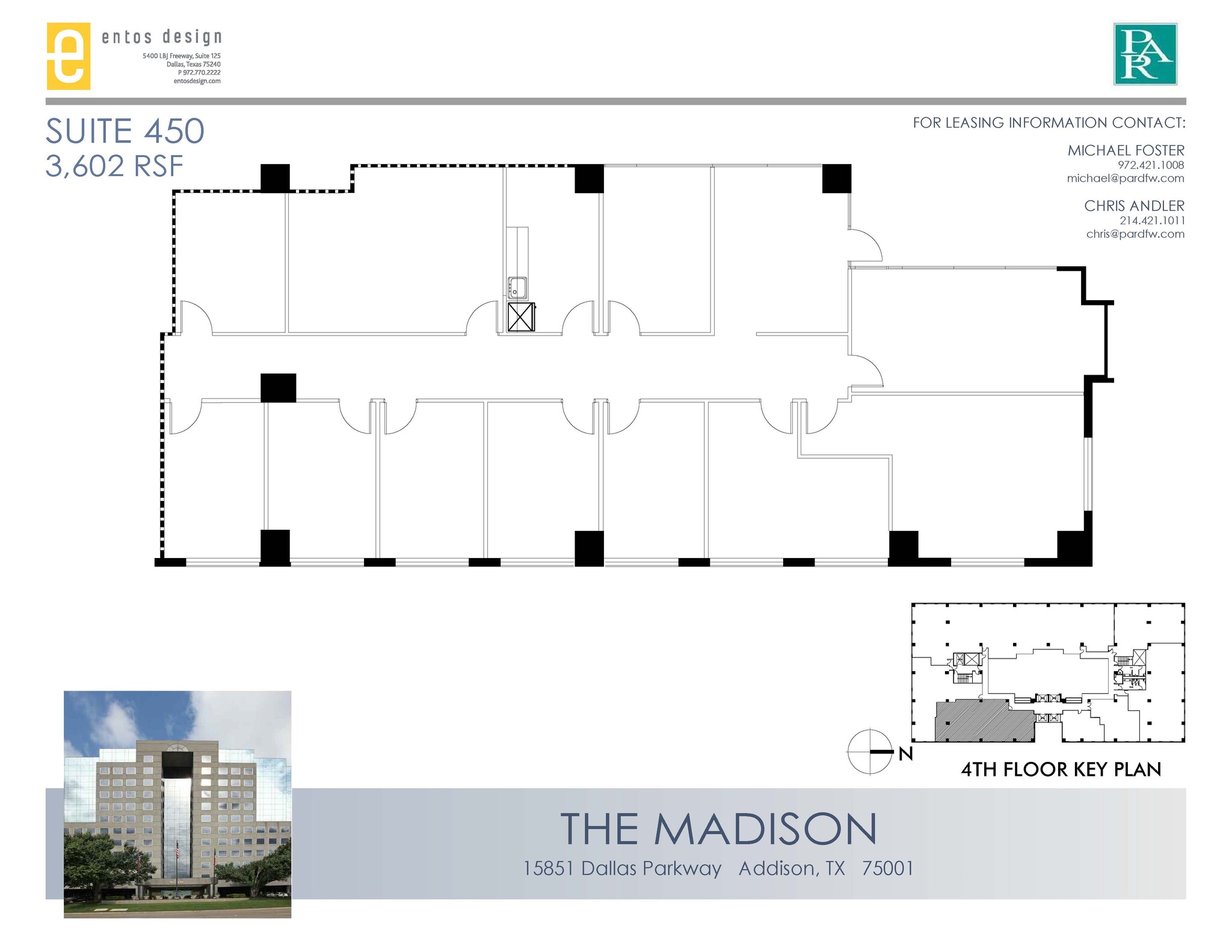 15851 Dallas Pkwy, Addison, TX for lease Floor Plan- Image 1 of 1