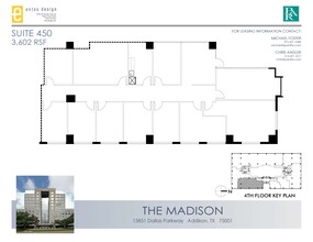 15851 Dallas Pkwy, Addison, TX for lease Floor Plan- Image 1 of 1