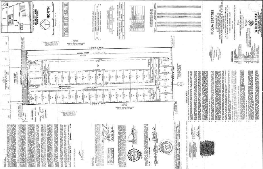 0 Fuqua St, Houston, TX for sale - Plat Map - Image 3 of 4