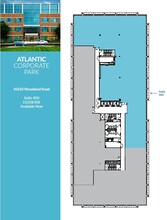 45600 Woodland Rd, Sterling, VA for lease Floor Plan- Image 1 of 6