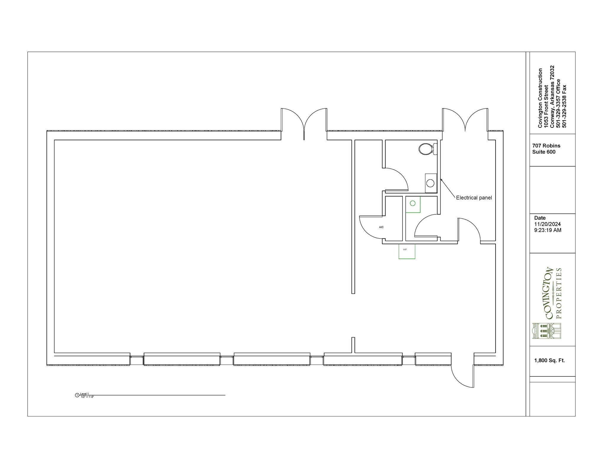 707 Robins St, Conway, AR for lease Interior Photo- Image 1 of 1