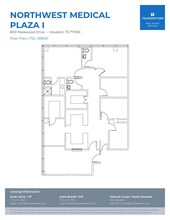 800 Peakwood Dr, Houston, TX for lease Floor Plan- Image 2 of 2