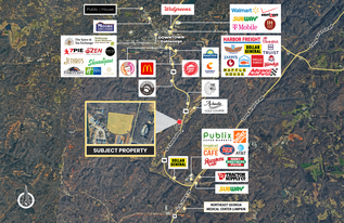 Dahlonega Gateway | 4.34 AC Entitled Developm - Land