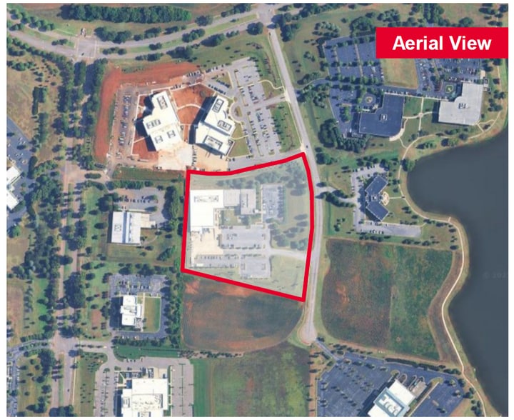 330 Bob Heath Dr, Huntsville, AL for lease - Aerial - Image 1 of 1