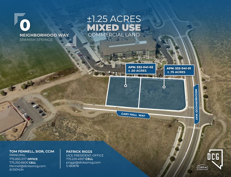 0 Neighborhood Way, Sparks, NV for sale - Building Photo - Image 1 of 1