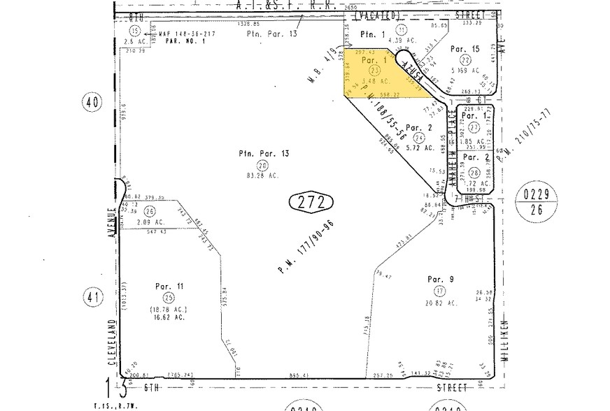 11175 Azusa Ct, Rancho Cucamonga, CA for lease - Plat Map - Image 2 of 18