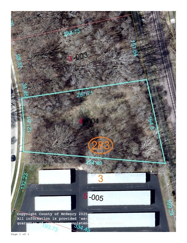 1702 Oak Dr, Mchenry, IL for sale Aerial- Image 1 of 1