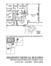 800 W Arbrook Blvd, Arlington, TX for lease Site Plan- Image 1 of 1