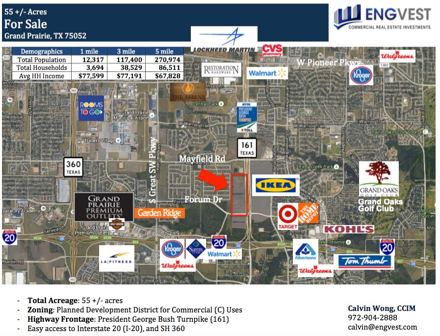 3400-3600 Robinson Rd, Grand Prairie, TX for sale Building Photo- Image 1 of 1