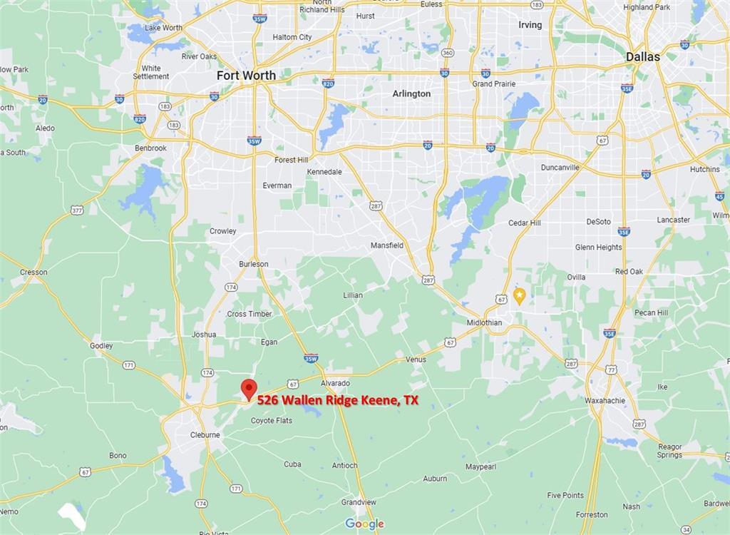 526 Wallen Ridge, Keene, TX 76059 Keene Business Development