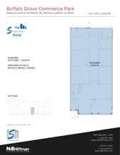 1530-1558 Barclay Blvd, Buffalo Grove, IL for lease Site Plan- Image 1 of 1