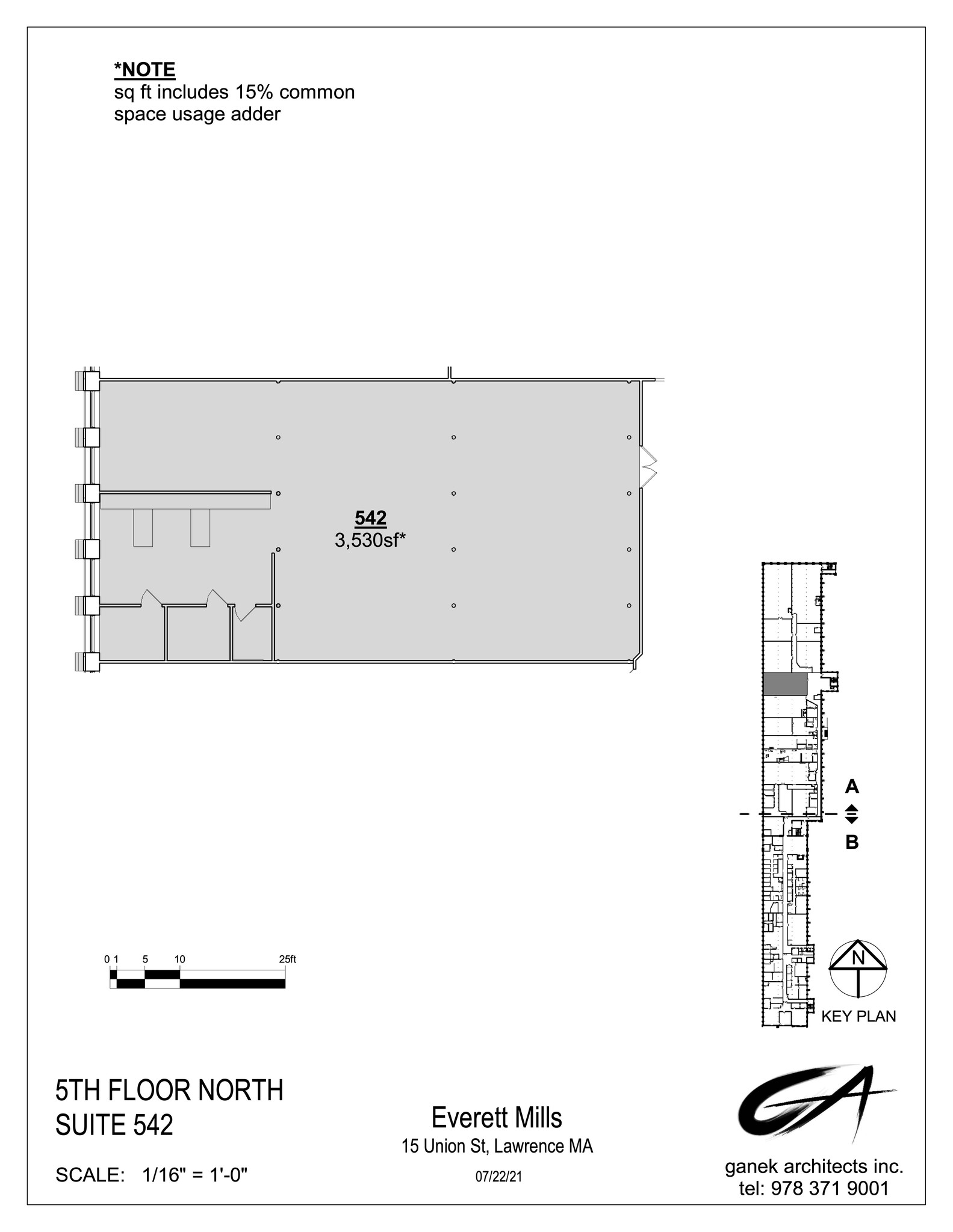 15 Union St, Lawrence, MA for lease Site Plan- Image 1 of 1