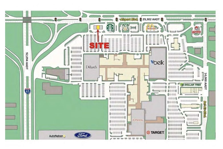 Bel Air Mall Location
