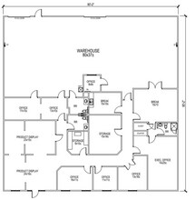 7415 Whitehall St, Richland Hills, TX for lease Floor Plan- Image 1 of 1