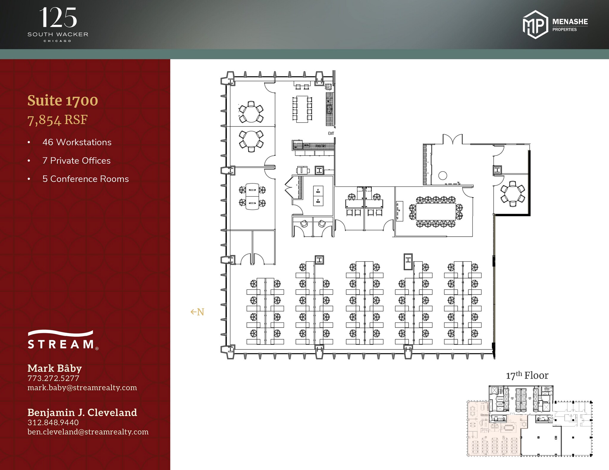125 S Wacker Dr, Chicago, IL for lease Floor Plan- Image 1 of 1