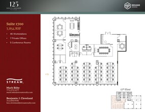 125 S Wacker Dr, Chicago, IL for lease Floor Plan- Image 1 of 1