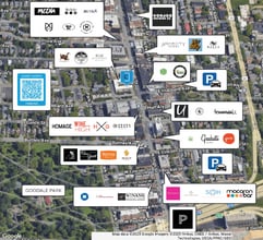 841-849 N High St, Columbus, OH - AERIAL  map view