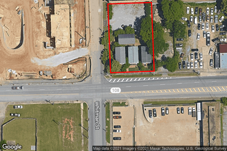 444 Clay St, Montgomery, AL - aerial  map view