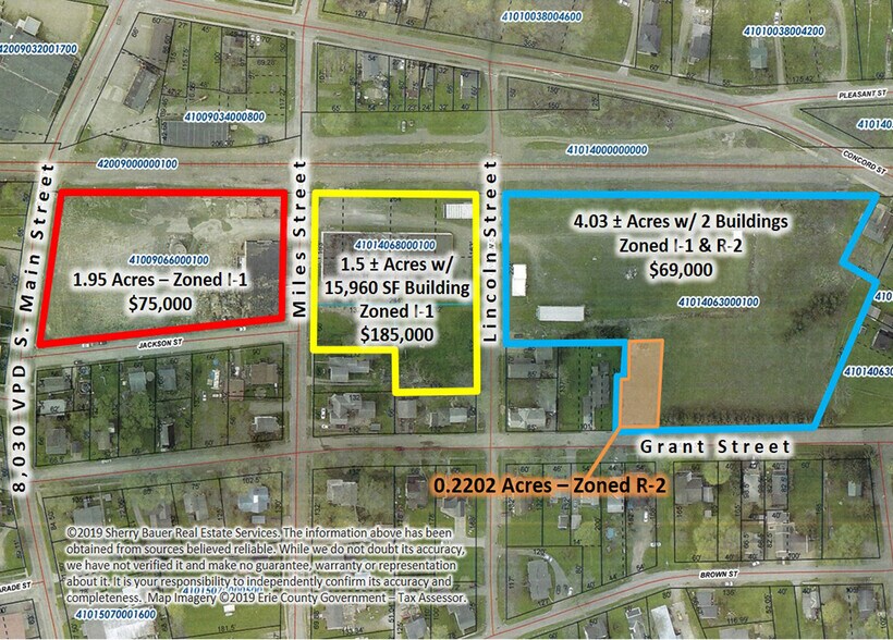 77 S Main St, Union City, PA for sale - 1.5 to 4 ± Acre Industrial Development Sites - Image 1 of 1