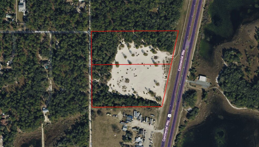0 Commercial Way/US 19 hwy, Weeki Wachee, FL for sale - Aerial - Image 1 of 1