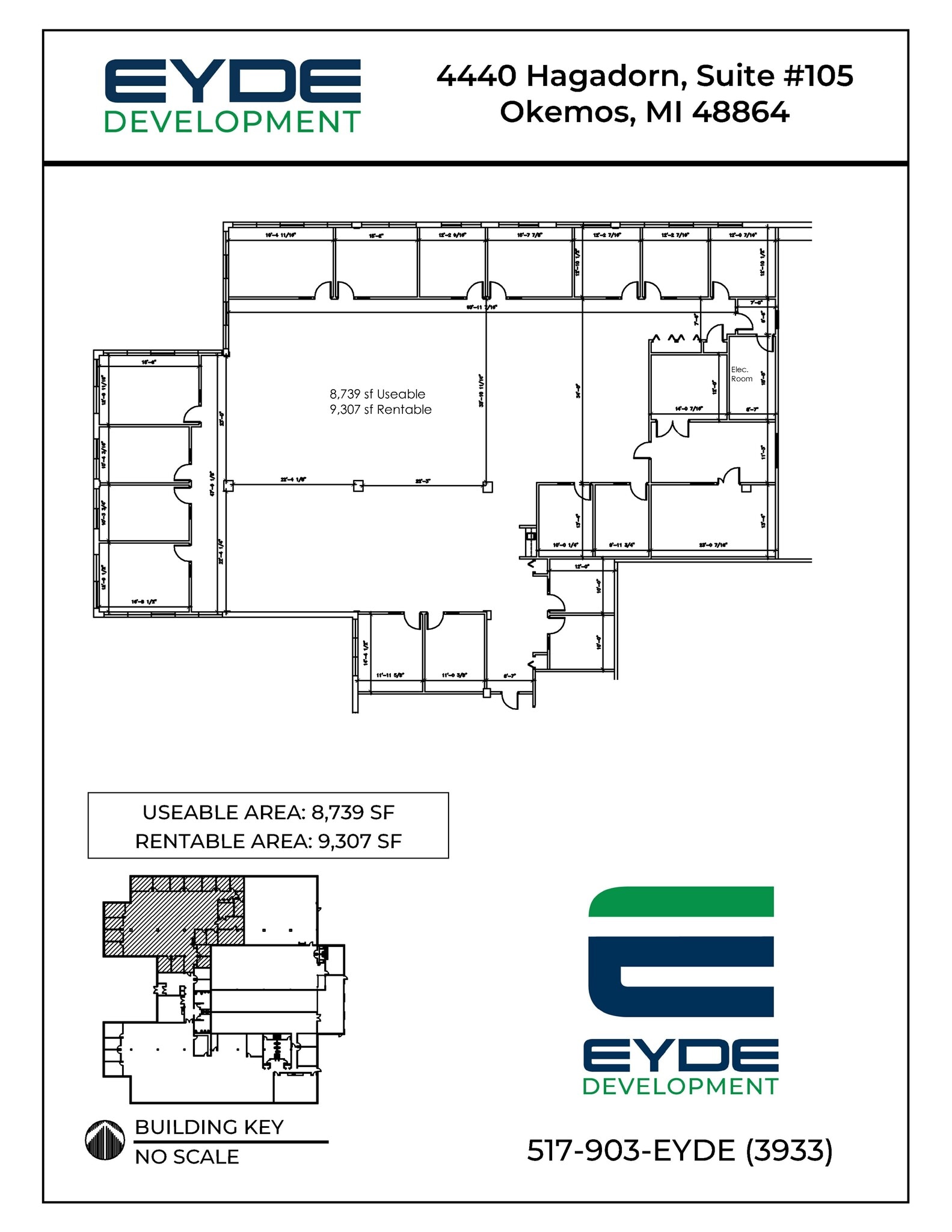 4440 Hagadorn Rd, Okemos, MI for lease Site Plan- Image 1 of 26