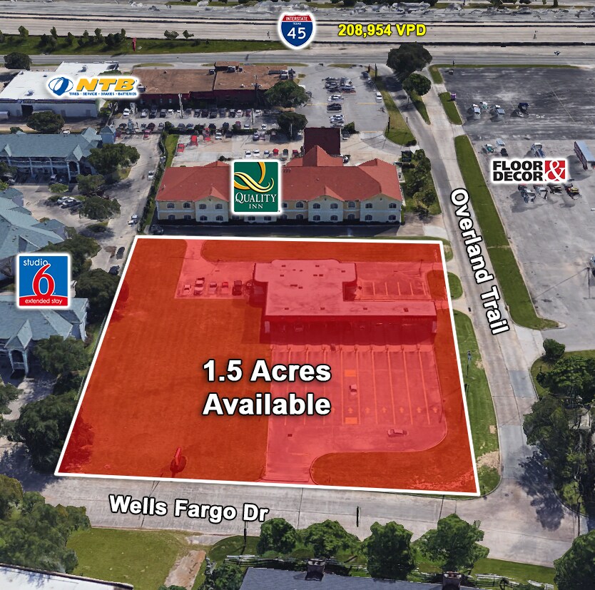 101 Wells Fargo Dr, Houston, TX for sale Aerial- Image 1 of 1