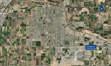 SEC 36th Street & South Avenue 4E, Yuma, AZ - aerial  map view