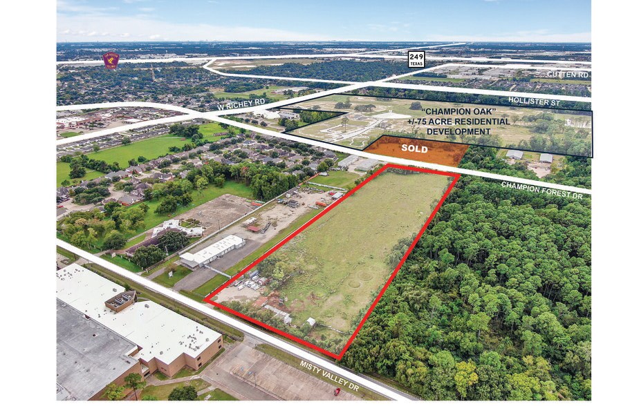 11819 Misty Valley Dr, Houston, TX for sale - Building Photo - Image 1 of 1