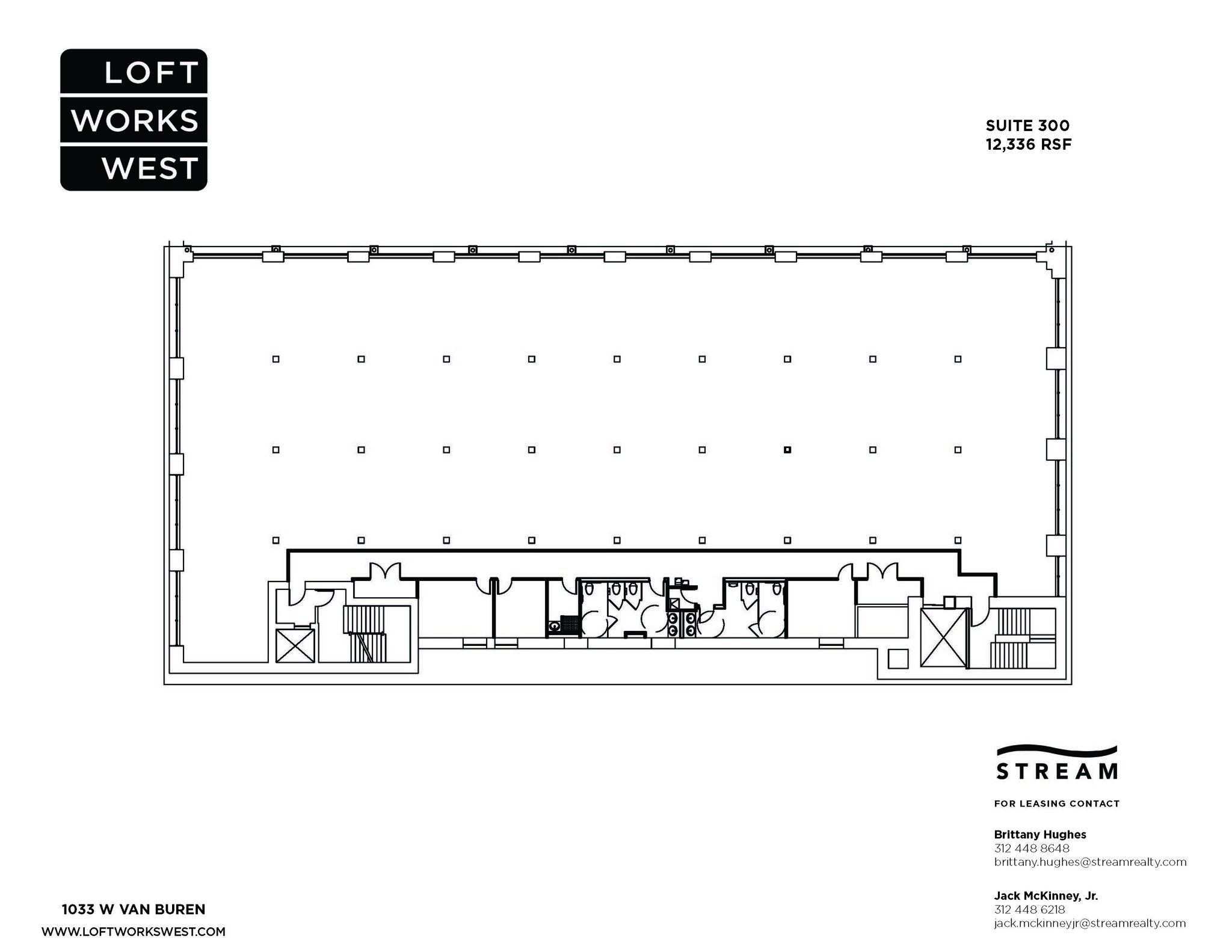 1033 W Van Buren St, Chicago, IL for lease Floor Plan- Image 1 of 1