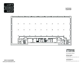 1033 W Van Buren St, Chicago, IL for lease Floor Plan- Image 1 of 1