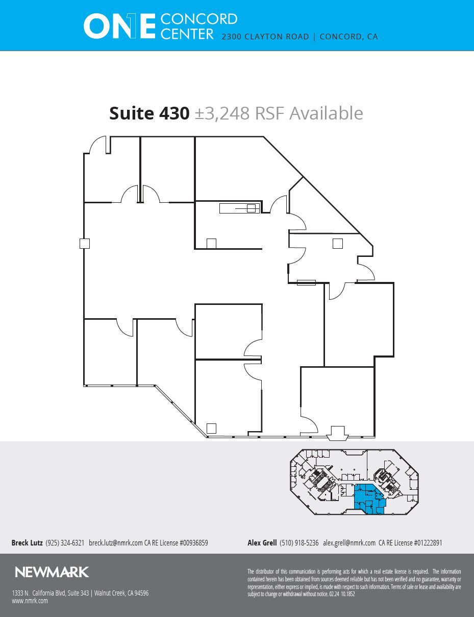 2300 Clayton Rd, Concord, CA for lease Floor Plan- Image 1 of 1