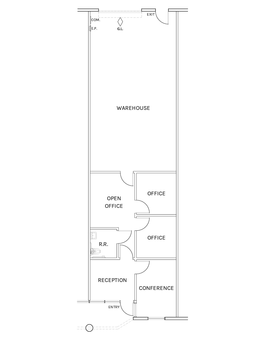 10700 Jersey Blvd, Rancho Cucamonga, CA for lease Floor Plan- Image 1 of 2