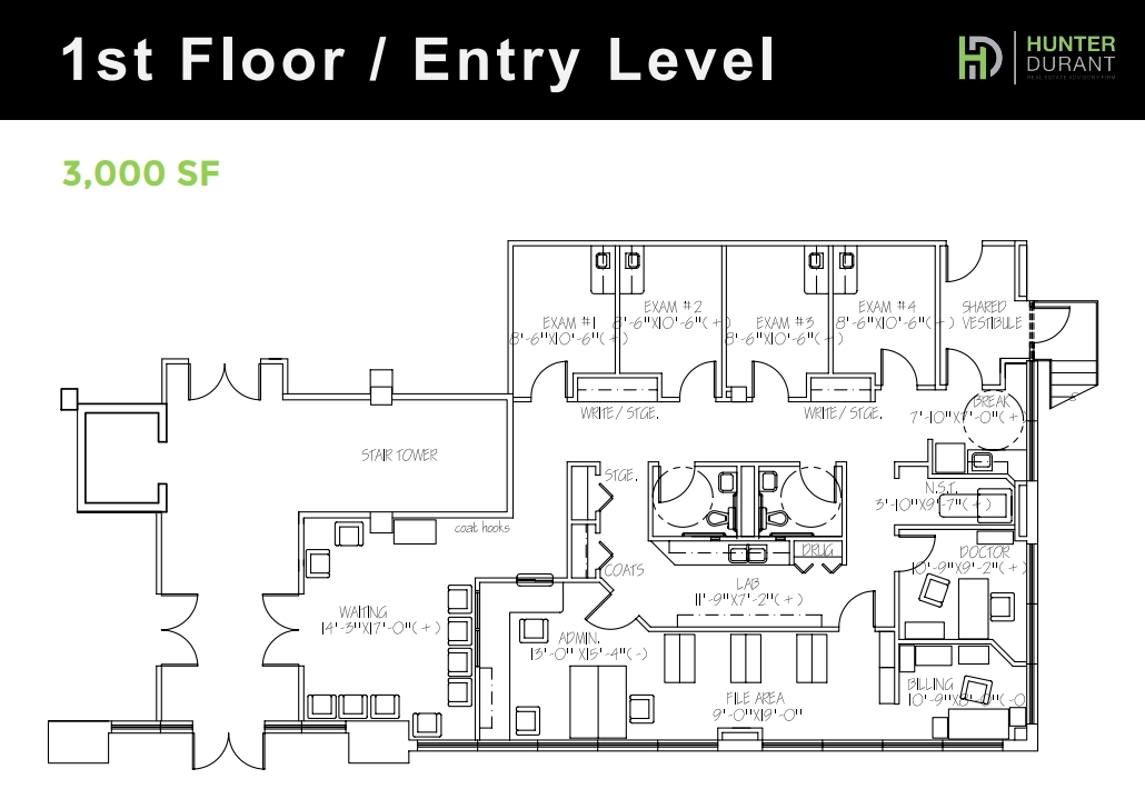 325 W Central Ave, Malvern, PA for lease Floor Plan- Image 1 of 1