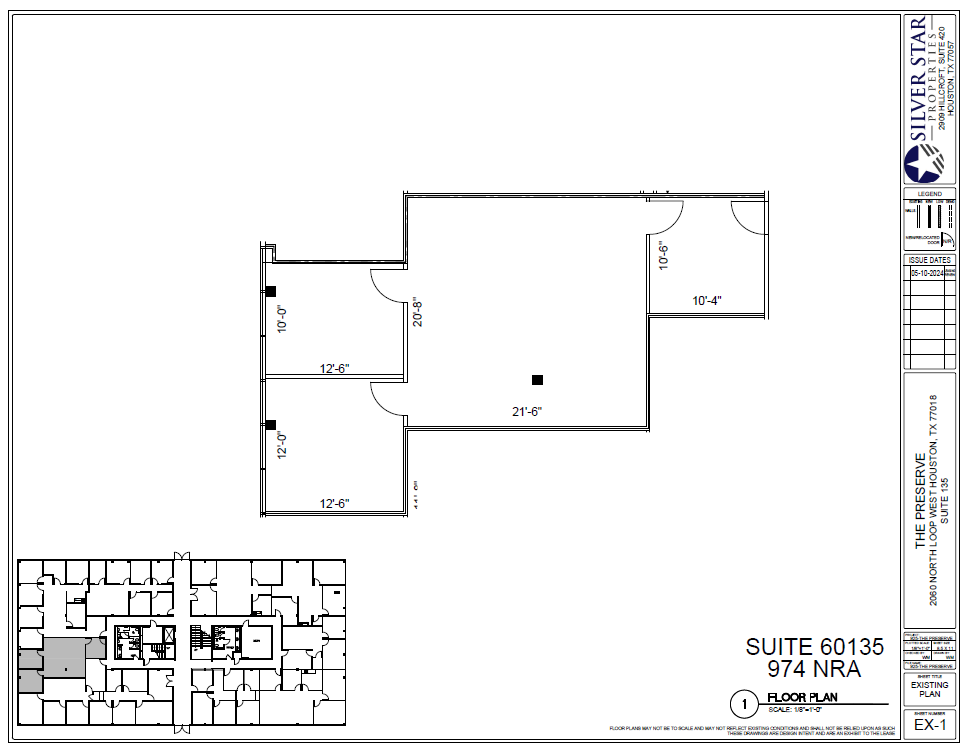 2000 N Loop Fwy W, Houston, TX for lease Floor Plan- Image 1 of 1