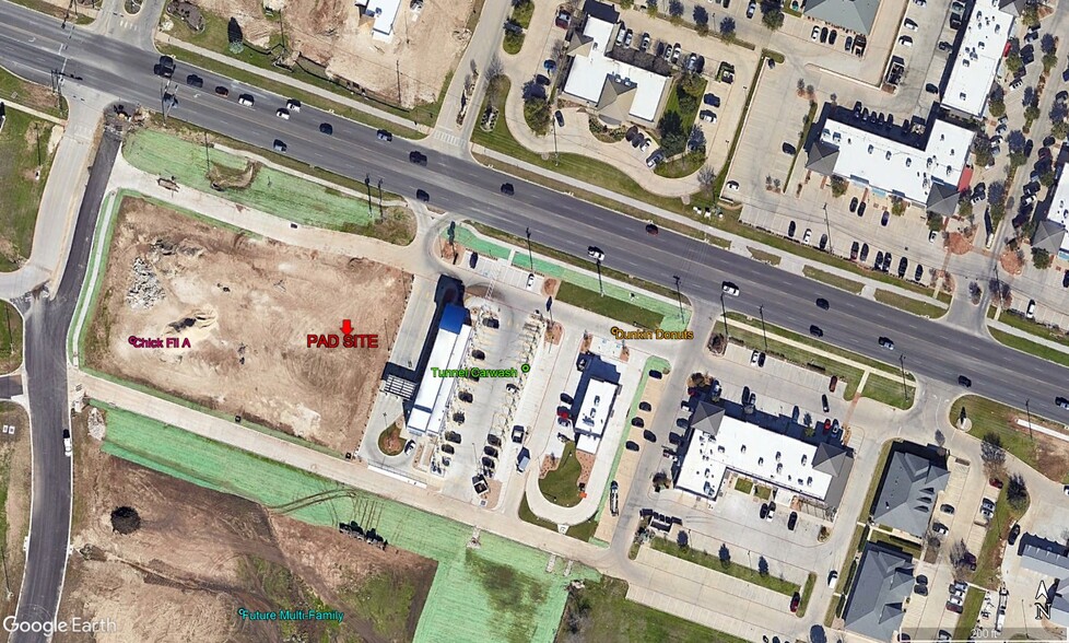 7511 Adams Ave, Temple, TX for lease - Aerial - Image 2 of 3