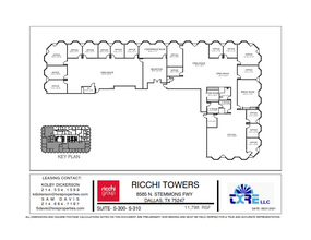 8585 N Stemmons Fwy, Dallas, TX for lease Floor Plan- Image 2 of 2