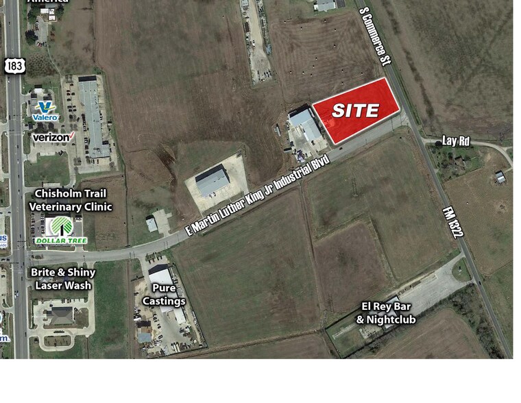 217 E Mlk Jr Industrial Blvd, Lockhart, TX for sale - Aerial - Image 1 of 1