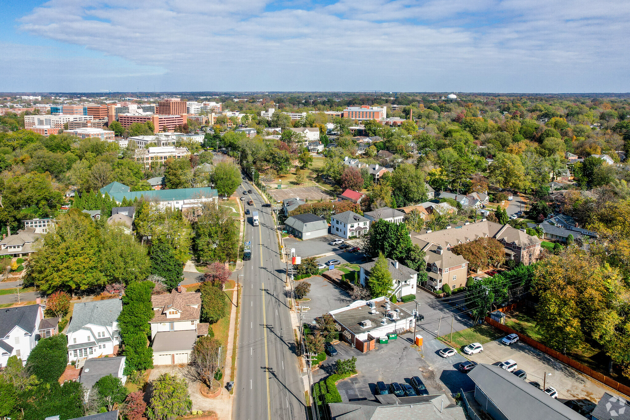 343 Providence Rd, Charlotte, NC for lease Aerial- Image 1 of 6