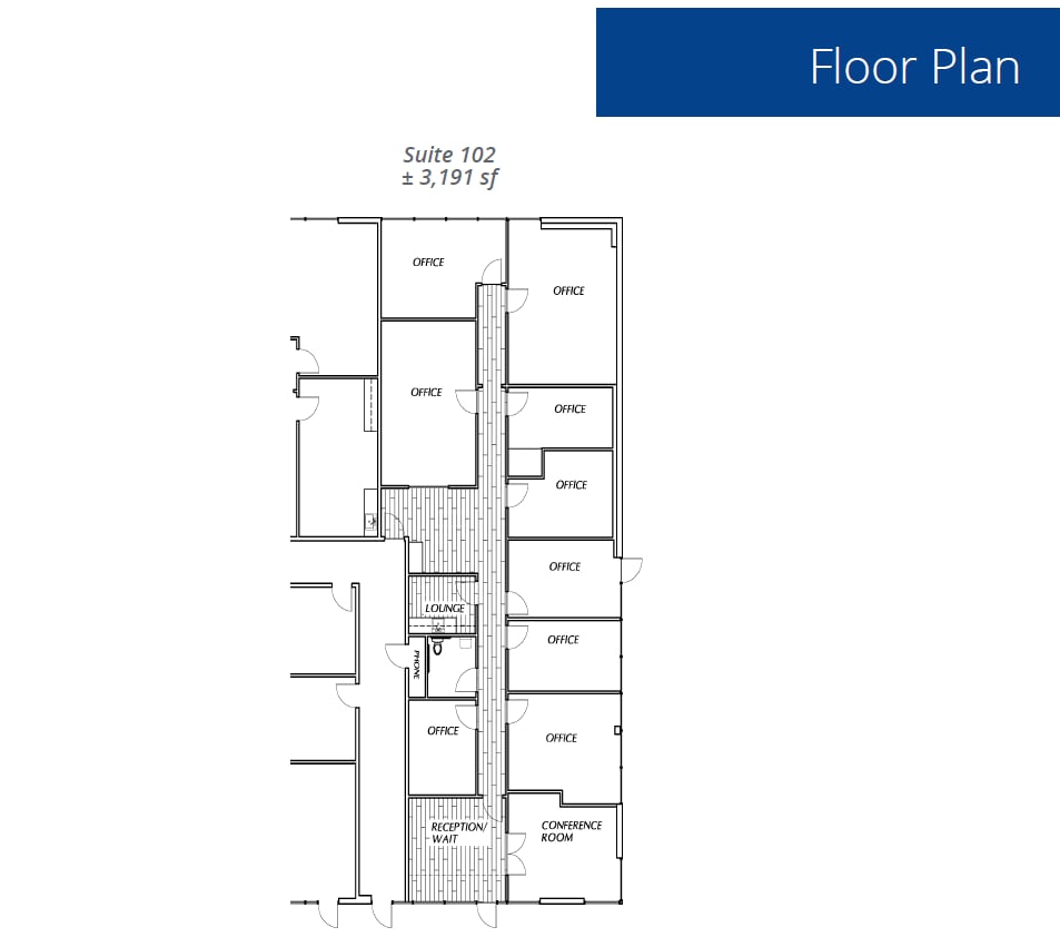 3701 Pegasus Dr, Bakersfield, CA for lease Floor Plan- Image 1 of 1