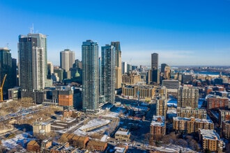 1268 Rue Saint-Antoine O, Montréal, QC - AERIAL map view - Image1