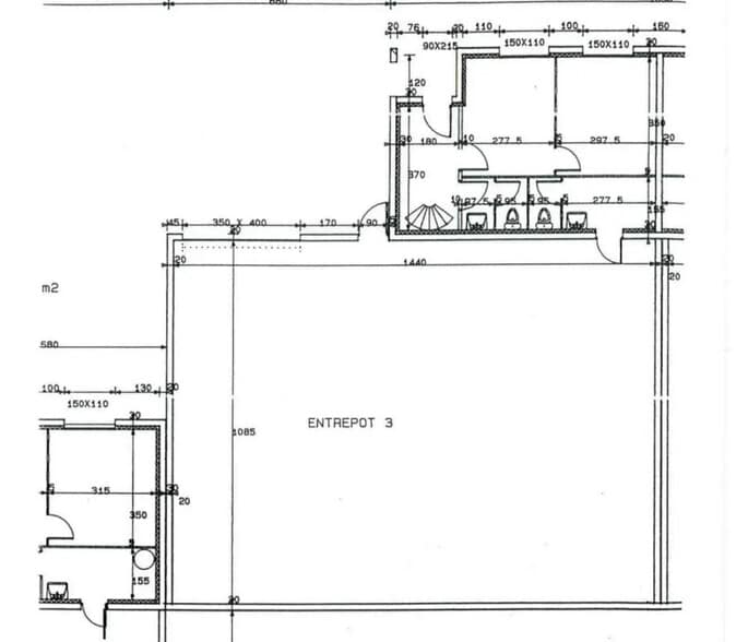 Office in Genas for lease - Floor Plan - Image 2 of 2