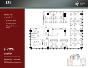 125 S Wacker Dr, Chicago, IL for lease Floor Plan- Image 1 of 1