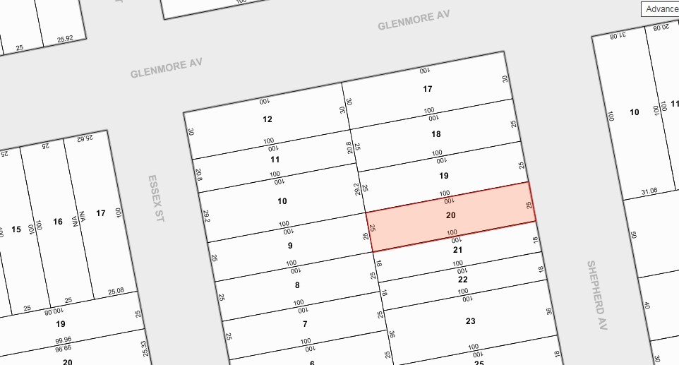 392 Shepherd Ave, Brooklyn, NY for sale - Plat Map - Image 2 of 2