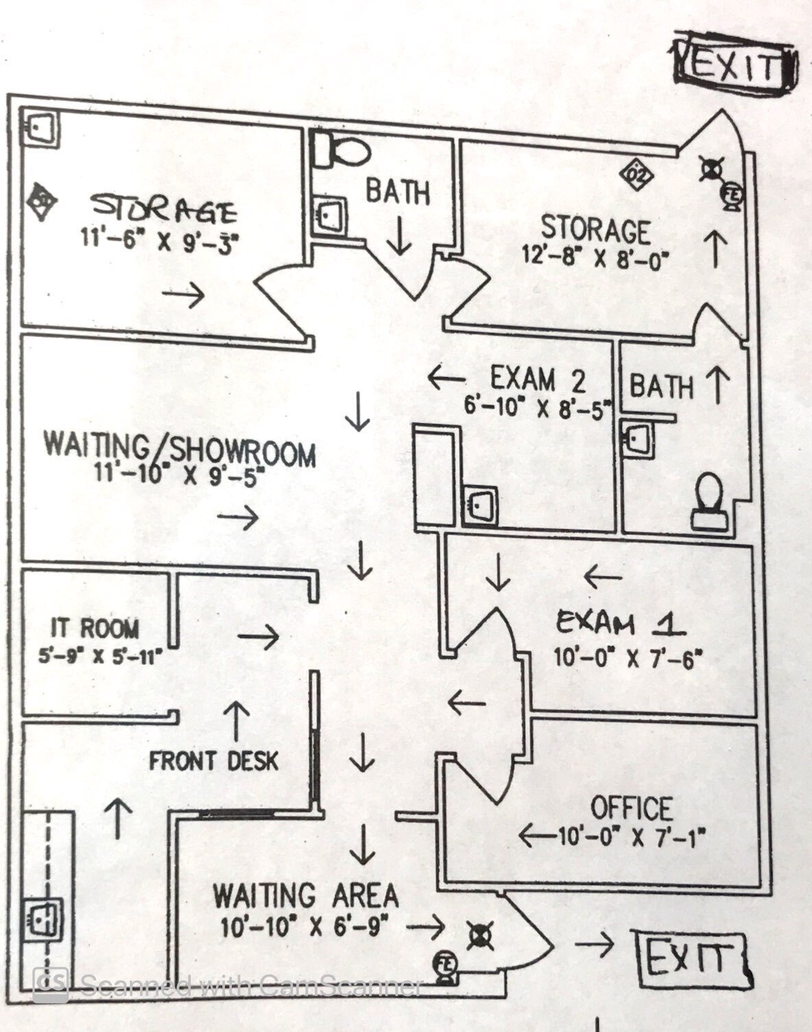 808 Middleford Rd, Seaford, DE for lease Floor Plan- Image 1 of 1